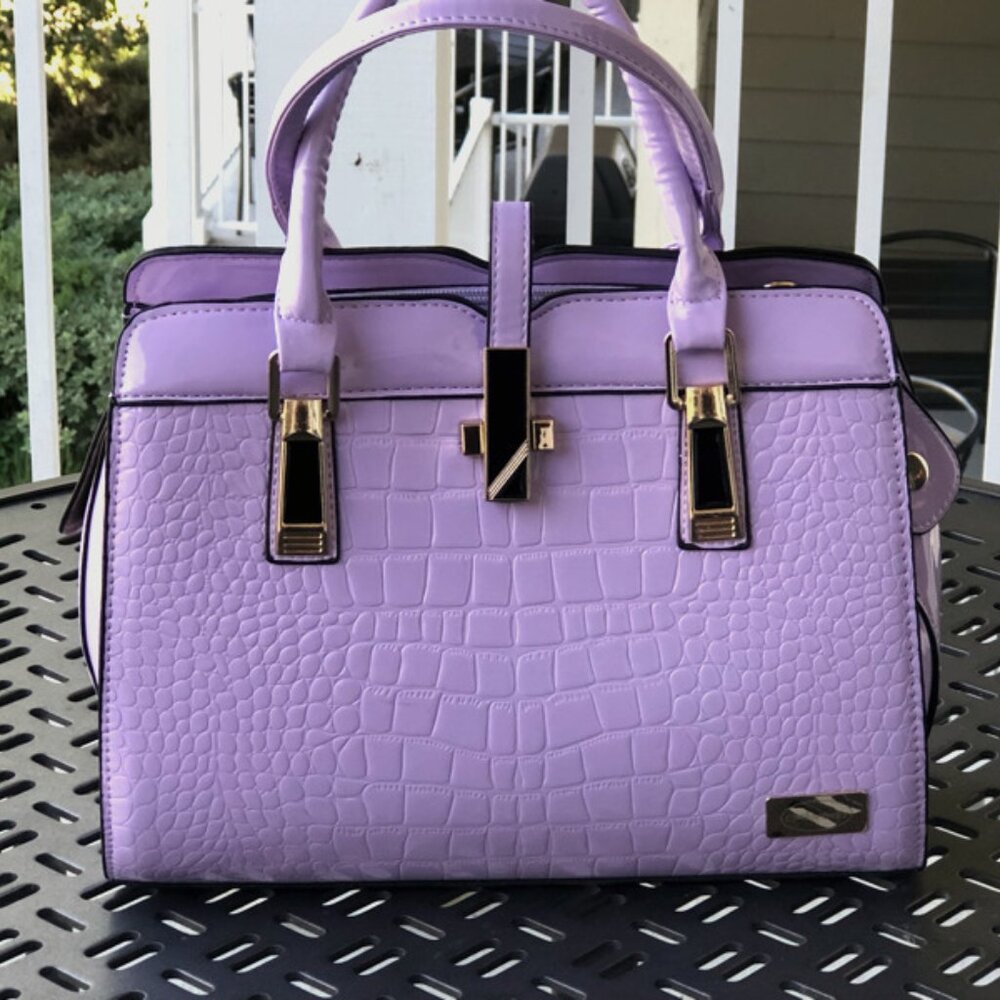 Clothworks Satchel Hot Purple